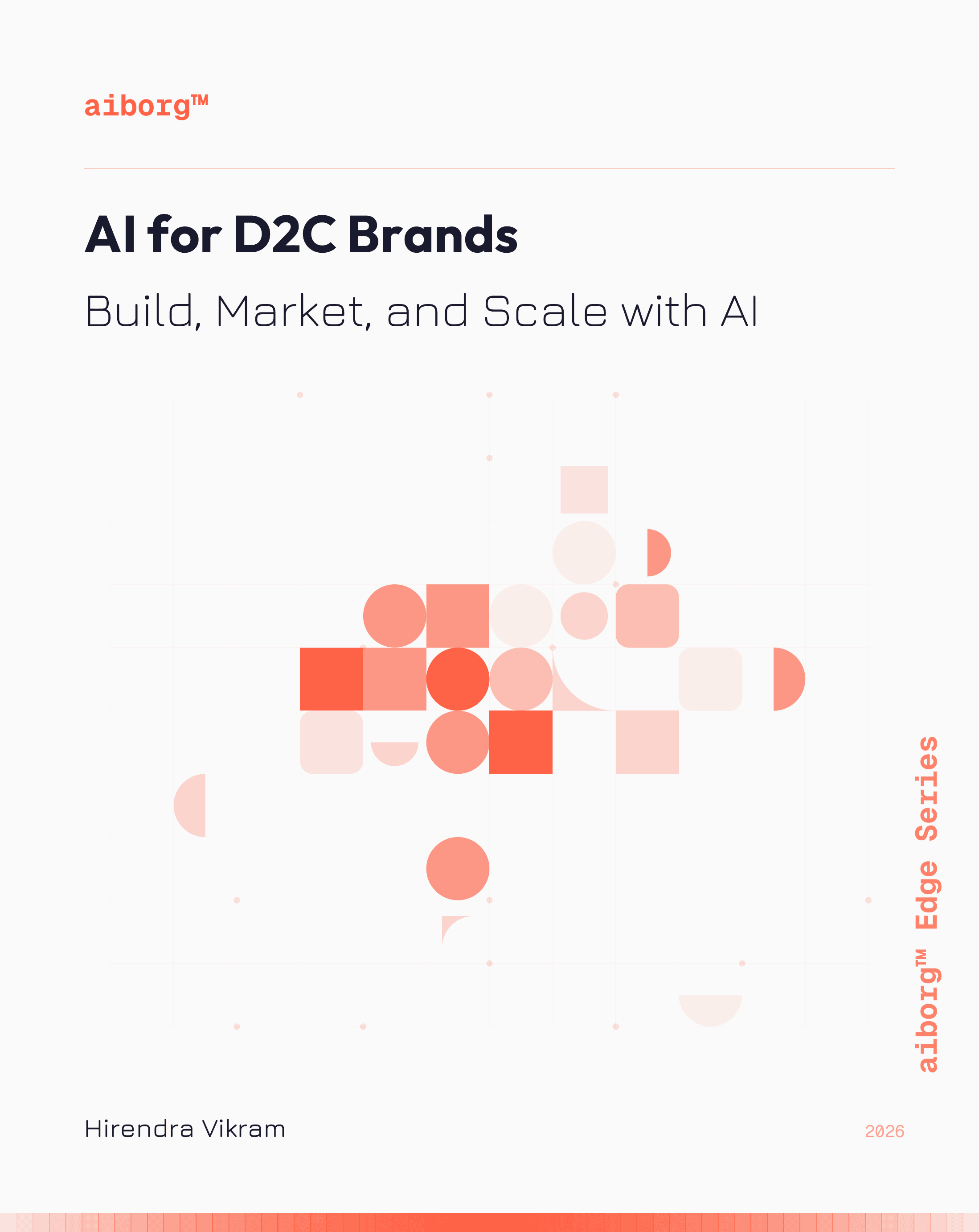 Cover of AI for D2C Brands